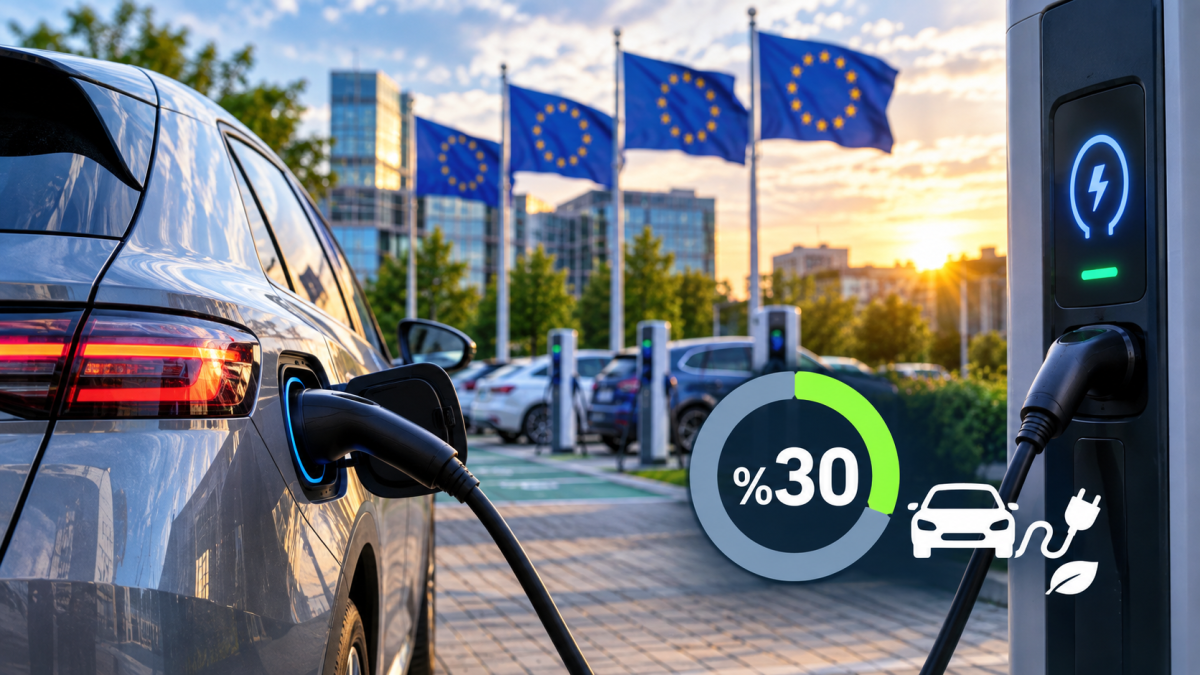 Avrupa'da elektrikli otomobillerin pazar payı yüzde 30'u aştı